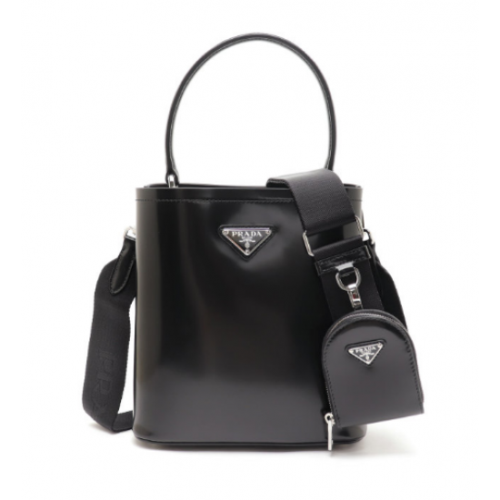 Prada glossy bucket bag 1BA319Panier handbag